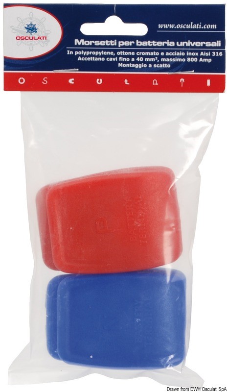 Coppia Adattatori Per Batteria Auto M8 - Con Viti In Acciaio Inox E Rondelle - Foto 3