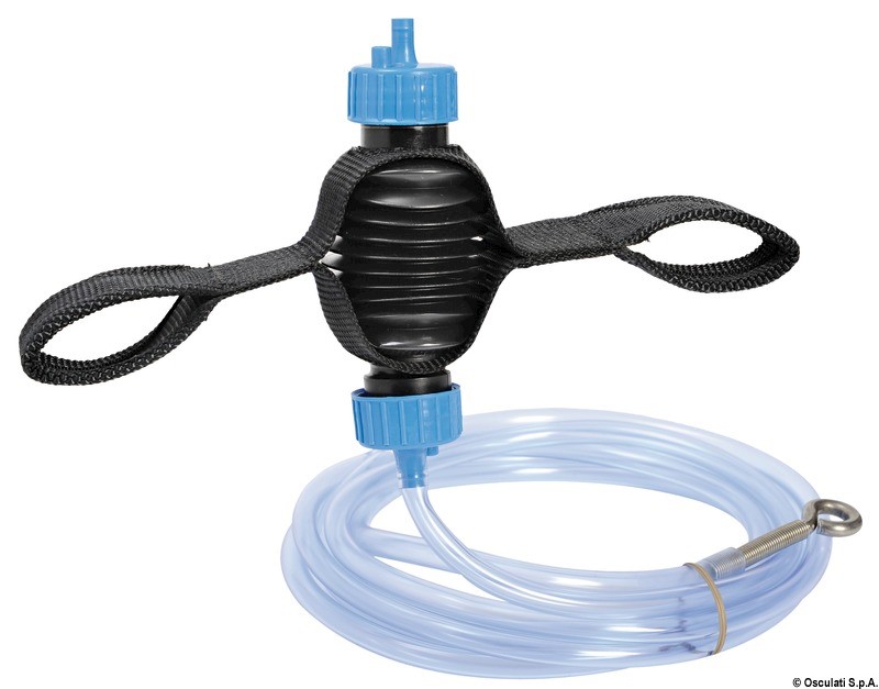 Pompa Di Sentina Manuale 720 GPH - Pompa A Membrana Per Barche, Autoadescante Per Acqua E Diesel - Foto 7