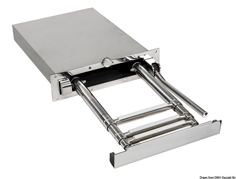 Scalette A 3 Gradini: Scalette Telescopiche A Scomparsa In Acciao Inox