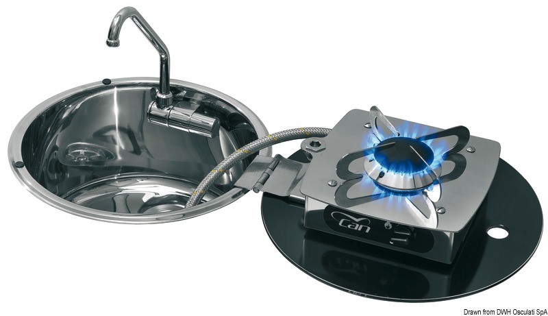 Prodotto: 3103 - LAVELLO INOX TONDO DIAM 285MM - CAN (ACCESSORI PER