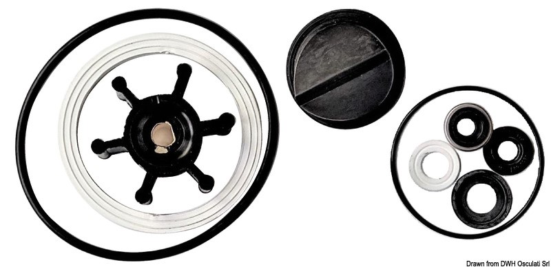 Kit 55 Accessori Sanitari - Rondelle, Guarnizioni, O-Ring In Ferro, Gomma E Foam, Per Riparazioni Idrauliche - Foto 4