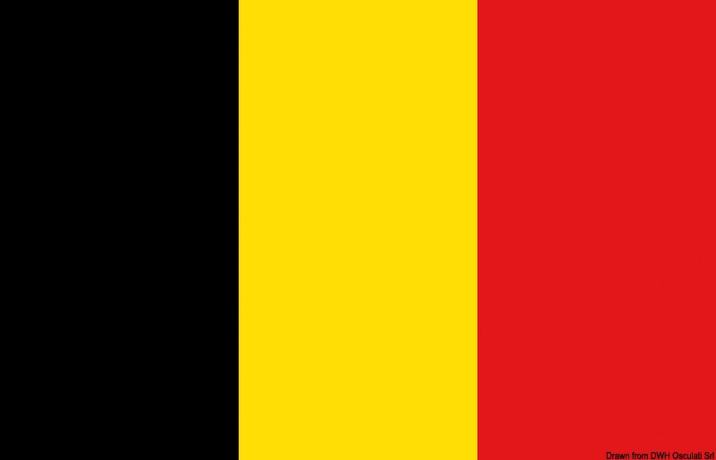 Bandiera - Belgio Osculati, Bandiere, gran pavese e ...