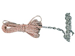 Spezzone di cima con catena