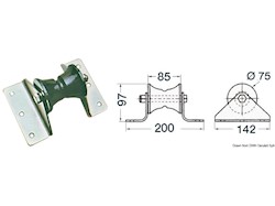 Musone di prua per delfiniere, tipo grande
