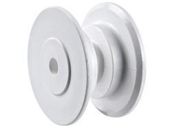 Puleggia ricambio in nylon 88 mm