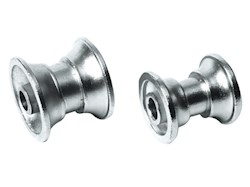 Puleggia di ricambio in acciaio inox AISI 316 per musone