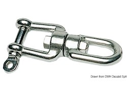 Girella in acciaio inox AISI 316 lucidate a specchio