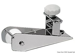 Musone inox 210 x 57 mm con blocco