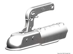 Gancio traino tondo 50 mm max 750 kg