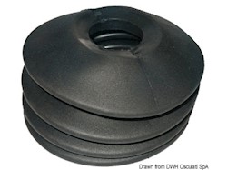 Soffietto in gomma per gancio rimorchio