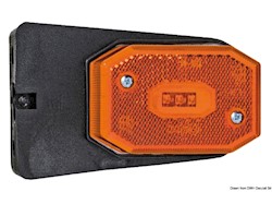 Fanale posizione LED laterale luce arancio staffa