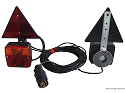 Kit luci LED fissaggio magnetico freccia dinamica