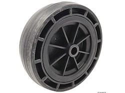 Ruota tecnopolimero magg. e rivestimento gomma Ø 250 mm