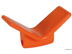 Fermaprua arancio in poliuretano 105 x 67 x 124 mm