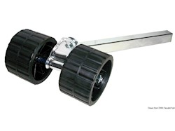 Rullo basculante 2 rulli dritto 30 mm