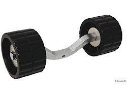 Rullo fisso prof. estruso 20 mm e sagomato 120x75 mm