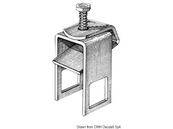 Staffa di fissaggio rullo 30 x 50 mm