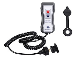 Pulsantiera a mano per azionare i salpa ancore elettrici