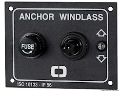 Pannello di comando per verricelli con ritorno a molla