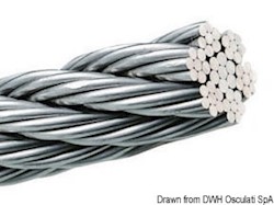 Cavo inox 49 fili 2 mm