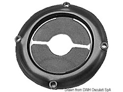 Ghiera passacavi in polipropilene