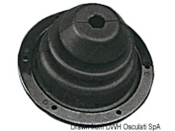 Soffietto in gomma con ghiera ABS 140 mm