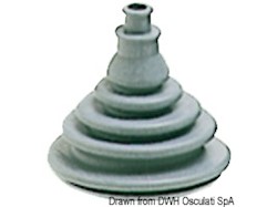 Soffietto passacavi grigio piccolo