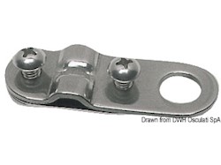 Morsetto inox per sartie