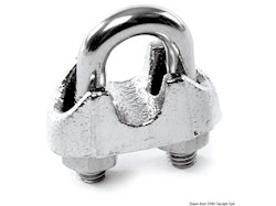 Morsetto cavallotto inox 9/10 mm