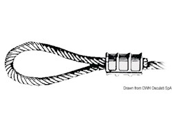 Manicotto per la piombatura in alluminio