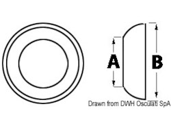 Sede per terminale inox Ø 6/7 mm