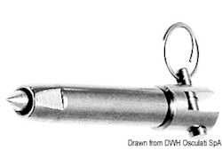 Terminale inox per Parafil forcella Ø 7 mm