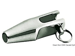 Terminale inox forcella per lifeline 5 mm