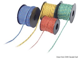 Bobina treccia in PP 2 mm x 30 m gialla