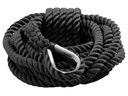 Cima ormeggio nera 14 mm x 12 m