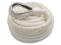 Cima ormeggio impiombata 12 mm x 7 m nera