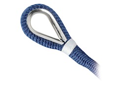 Cima ormeggio impiombata 16 mm x 11 m blu