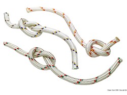 Doppia treccia 12 mm giallo/blu