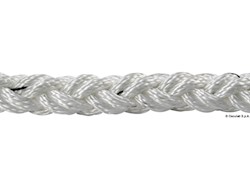 Treccia Square Line 12 mm bianca