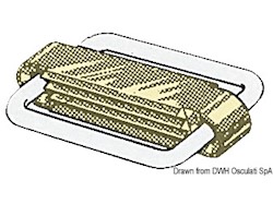 Fibbia Sea Sure in acciaio inox
