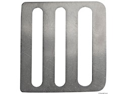 Fibbia inox 3 passaggi mm 50