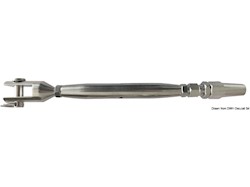 Tenditore con terminale autobloccante