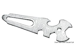 Attrezzo multiuso in acciaio inox AISI 316