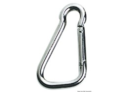 Moschettone in acciaio inox a grande apertura