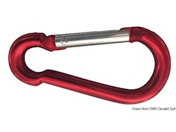 Moschettone lega leggera mm 60