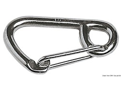 Moschettone grande inox mm 120