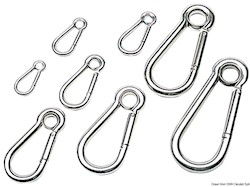 Moschettone inox occhio mm 11