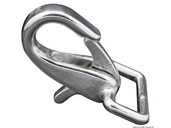 Moschettoni inox per nastro 25 mm con grilletto