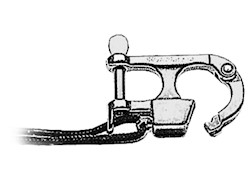 Moschettone per sci nautico 100 mm