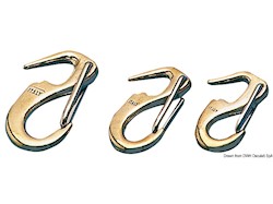 Moschettone in bronzo per fiocco